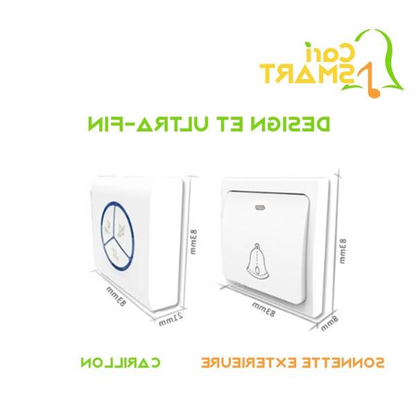 Sonnette sans fil sans pile étanche carismart Comparatif des meilleures sonnettes et carillons sans fil …